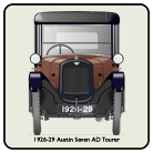 Austin Seven AD Tourer 1926-28 Coaster 3